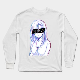 Aesthetic Japanese Girl 16 Long Sleeve T-Shirt